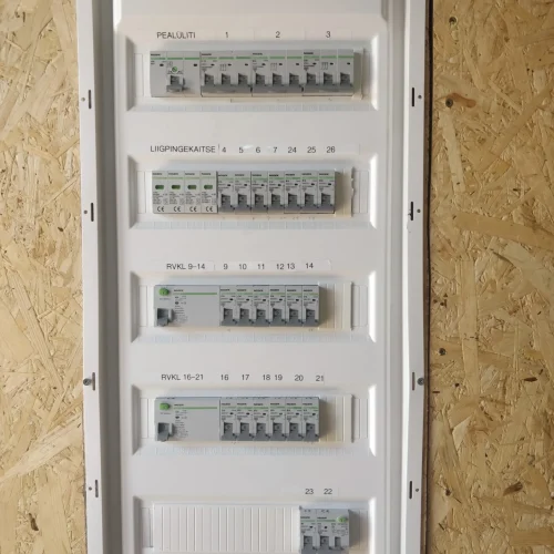 Tartu eramaja peakilbi komplekteerimine ja paigaldus vastavalt projektile